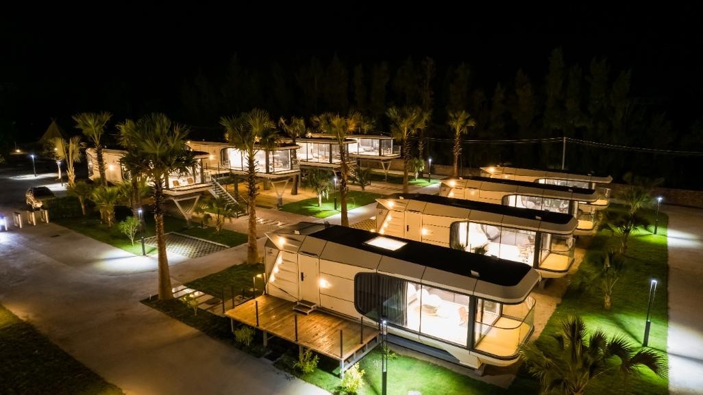 Capsule - L'habitat compact futuriste